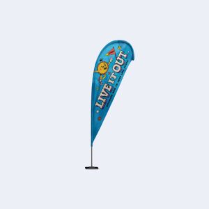 Branded Teardrop Stands - Image 2